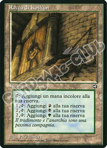 Rocca di Koskun non comune (IT) -NEAR MINT-