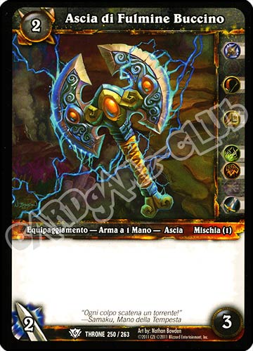 Ascia di Fulmine Buccino comune (IT) -NEAR MINT-