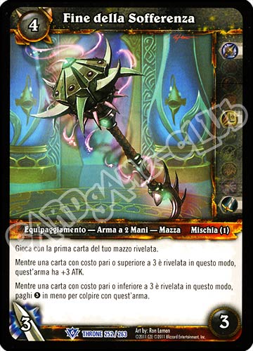 Fine della Sofferenza rara (IT) -NEAR MINT-