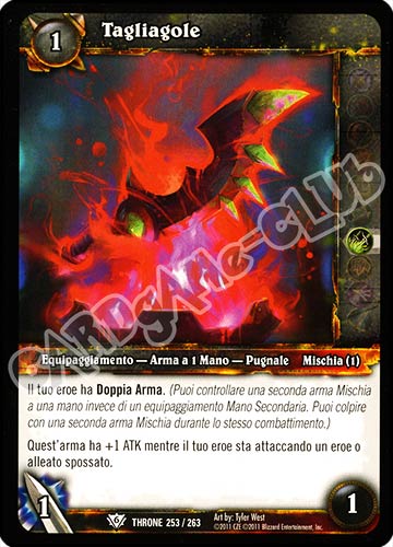 Tagliagole comune (IT) -NEAR MINT-