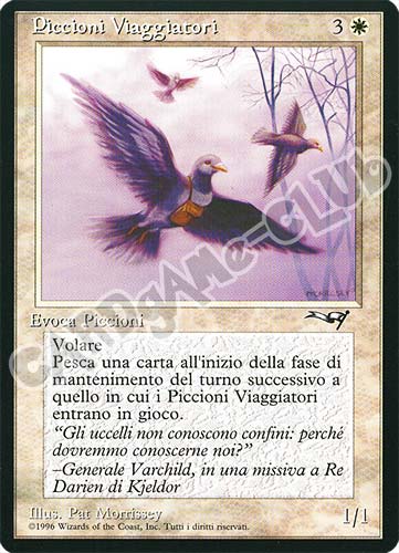 Piccioni Viaggiatori comune (IT) -NEAR MINT-