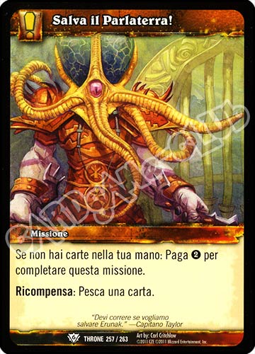 Salva il Parlaterra comune (IT) -NEAR MINT-