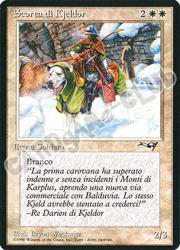 Scorta di Kjeldor comune (IT) -NEAR MINT-