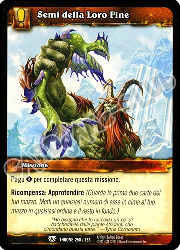 Semi della Loro Fine comune (IT) -NEAR MINT-