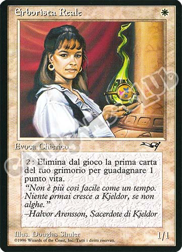 Erborista Reale comune (IT) -NEAR MINT-