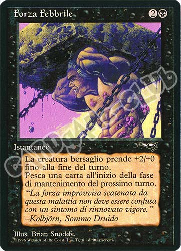 Forza Febbrile comune (IT) -NEAR MINT-