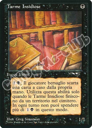 Tarme Insidiose comune (IT) -NEAR MINT-