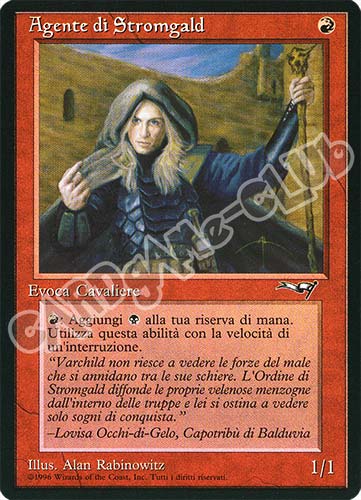 Agente di Stromgald comune (IT) -NEAR MINT-