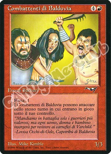 Combattenti di Balduvia comune (IT) -NEAR MINT-