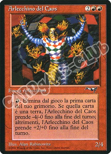 Arlecchino del Caos rara (IT) -NEAR MINT-