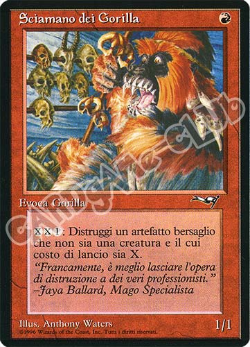 Sciamano dei Gorilla comune (IT) -NEAR MINT-