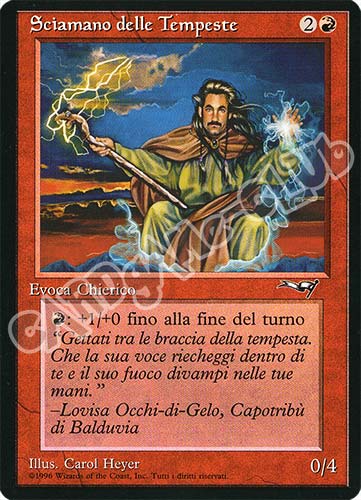 Sciamano delle Tempeste comune (IT) -NEAR MINT-