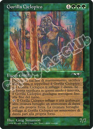 Gorilla Ciclopico rara (IT) -NEAR MINT-