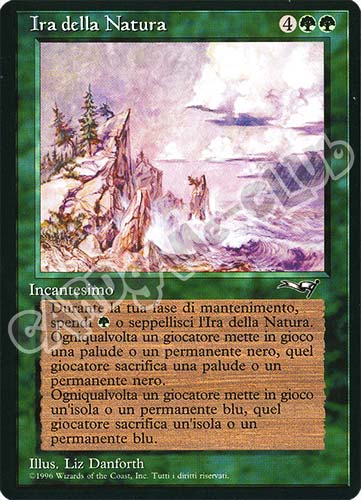 Ira della Natura rara (IT) -NEAR MINT-