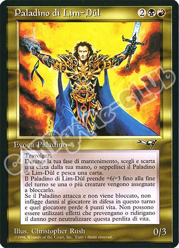 Paladino di Lim-Dul non comune (IT) -NEAR MINT-