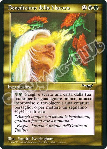 Benedizione della Natura non comune (IT) -NEAR MINT-
