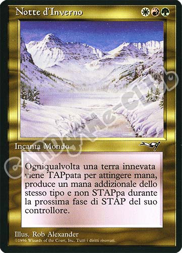 Notte d'Inverno rara (IT) -NEAR MINT-