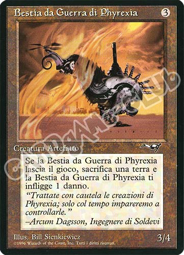 Bestia da Guerra di Phyrexia comune (IT) -NEAR MINT-