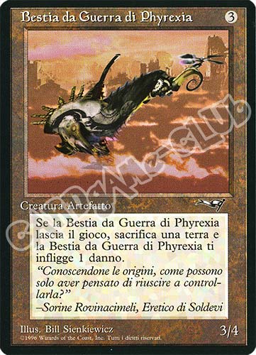 Bestia da Guerra di Phyrexia comune (IT) -NEAR MINT-