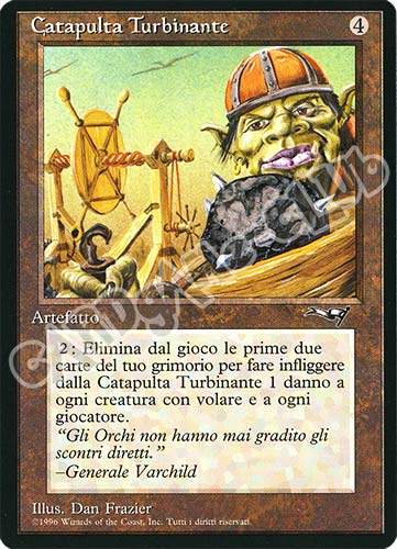 Catapulta Turbinante rara (IT) -NEAR MINT-