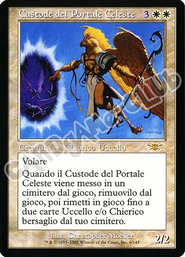 006 / 145 Custode del Portale Celeste rara (IT) -NEAR MINT-