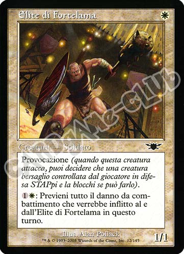 012 / 145 Elite di Fortelama comune (IT) -NEAR MINT-