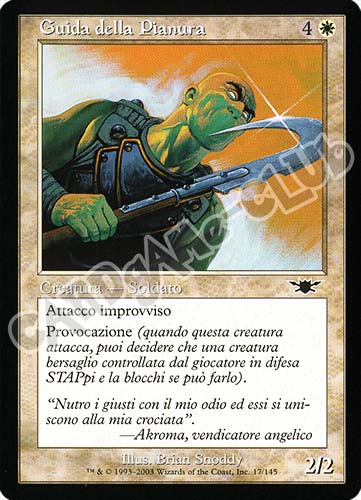 017 / 145 Guida della Pianura comune (IT) -NEAR MINT-