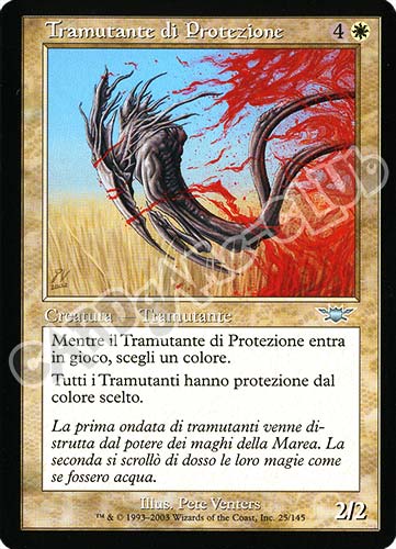 025 / 145 Tramutante di Protezione non comune (IT) -NEAR MINT-