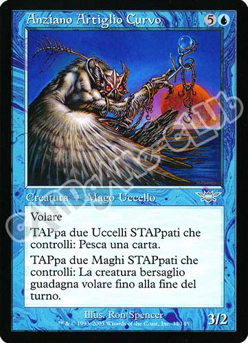034 / 145 Anziano Artiglio Curvo non comune (IT) -NEAR MINT-