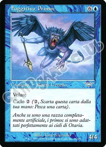 049 / 145 Fuggitivo Primoc non comune (IT) -NEAR MINT-