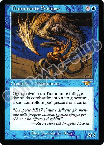 053 / 145 Tramutante Sinapse rara (IT) -NEAR MINT-