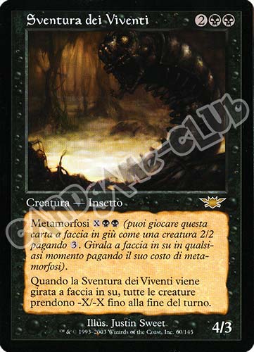 060 / 145 Sventura dei Viventi rara (IT) -NEAR MINT-