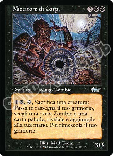062 / 145 Mietitore di Corpi non comune (IT) -NEAR MINT-