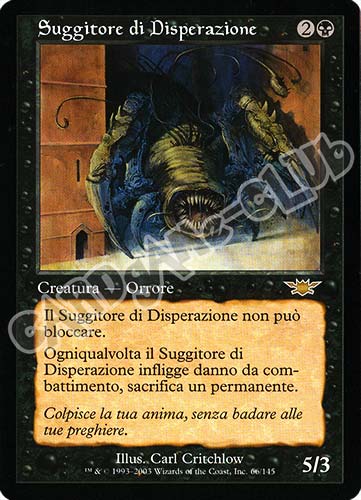 066 / 145 Suggitore di Disperazione rara (IT) -NEAR MINT-