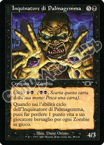 070 / 145 Inquinatore di Palmagemma comune (IT) -NEAR MINT-