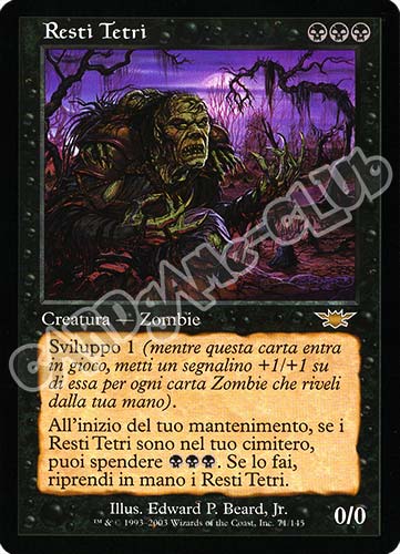 071 / 145 Resti Tetri rara (IT) -NEAR MINT-