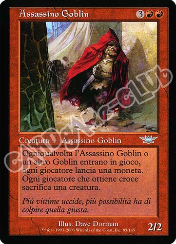095 / 145 Assassino Goblin non comune (IT) -NEAR MINT-