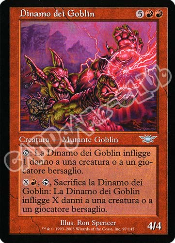 097 / 145 Dinamo dei Goblin non comune (IT) -NEAR MINT-
