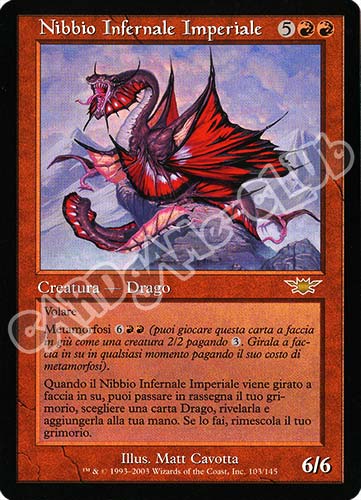 103 / 145 Nibbio Infernale Imperiale rara (IT) -NEAR MINT-