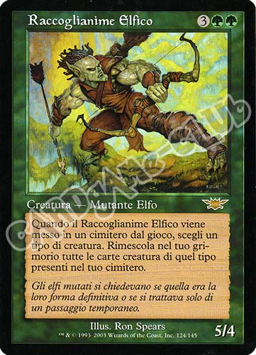 124 / 145 Raccoglianime Elfico rara (IT) -NEAR MINT-