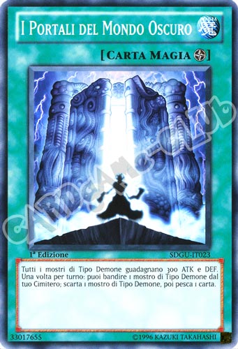 SDGU-IT023 I Portali del Mondo Oscuro comune 1a Edizione (IT) -NEAR MINT-