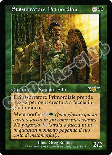 135 / 145 Sussuratore Primordiale rara (IT) -NEAR MINT-