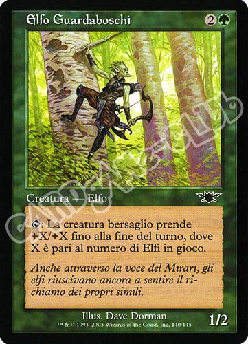 140 / 145 Elfo Guardaboschi comune (IT) -NEAR MINT-