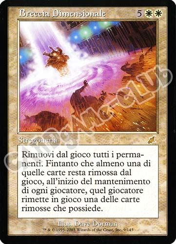 009 / 143 Breccia Dimensionale rara (IT) -NEAR MINT-