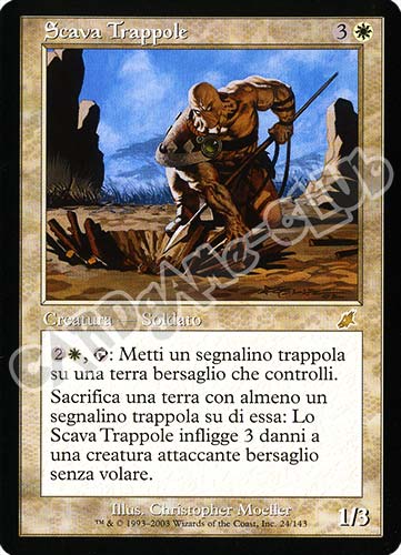 024 / 143 Scava Trappole rara (IT) -NEAR MINT-