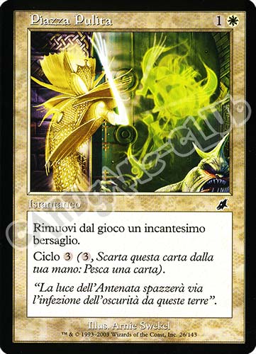 026 / 143 Piazza Pulita comune (IT) -NEAR MINT-