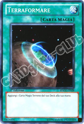 SDGU-IT029 Terraformare comune 1a Edizione (IT) -NEAR MINT-