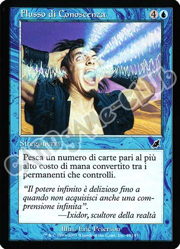 049 / 143 Flusso di Conoscenza comune (IT) -NEAR MINT-