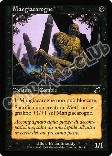 059 / 143 Mangiacarogne comune (IT) -NEAR MINT-