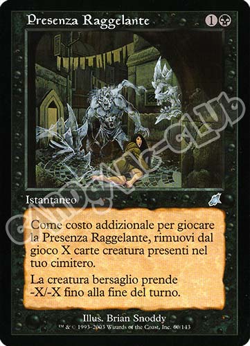 060 / 143 Presenza Raggelante non comune (IT) -NEAR MINT-